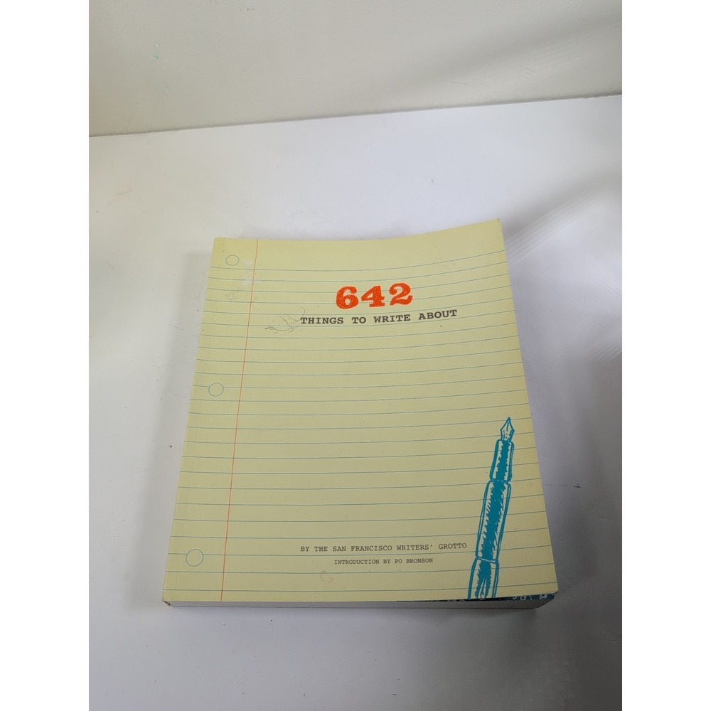 642‎ Things to Write about (Paperback or Softback) Prompted Journal New